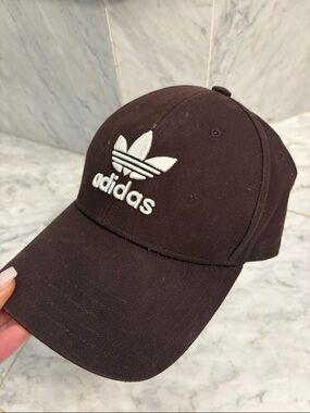 Adidas Baseball Cap with White Trefoil